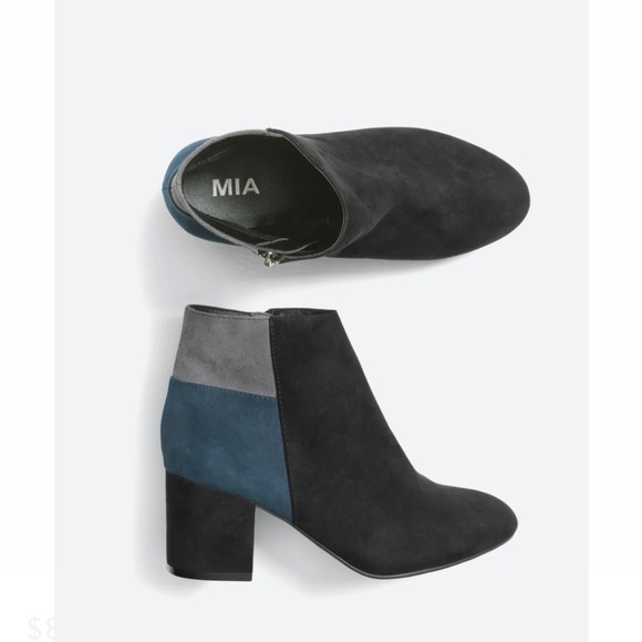 MIA Katt Color Block Bootie - Size 9 - Picture 2 of 7
